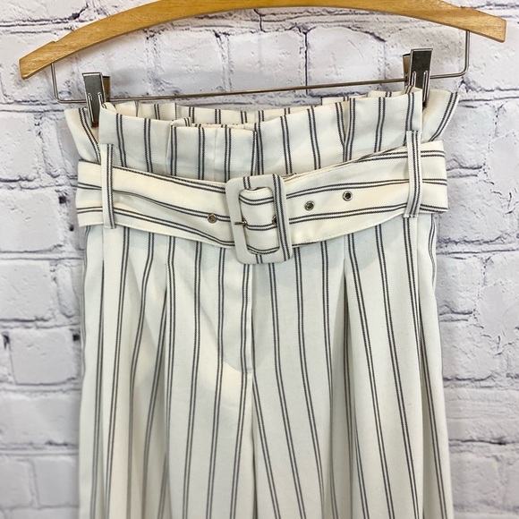 Free People Trousers Sz 0 High Waist Belted - Picture 2 of 7